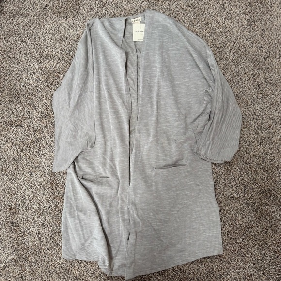 Donni Striped Open Front Cardigan - Picture 3 of 5